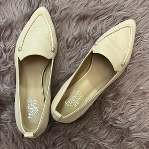 Franco Sarto Pink Women's Leather Flats